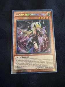 Yu-Gi-Oh! Lacrima the Crimson Tears Secret ROTA-EN014 *can Hand Deliver Uk Nats - Bild 1 von 2