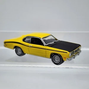 Johnny Lightning 1971 Plymouth Duster 340  Bright Yellow 1:64 Collectors Rare  - Picture 1 of 9