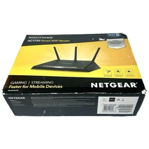 NETGEAR Nighthawk AC1750 R6700-100NAS Dwuzakresowy inteligentny router WiFi DARMOWA WYSYŁKA! - Zdjęcie 1 z 8