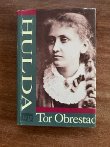 Hulda by Tor Obrestad; in Norwegian; 1992; Gylddendal; Signed 1994; HC, DJ; VG - Picture 1 of 13