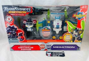 Transformers Energon RID TRU Exclusive Powerlinx Optimus Prime und Megatron MISB - Bild 1 von 3