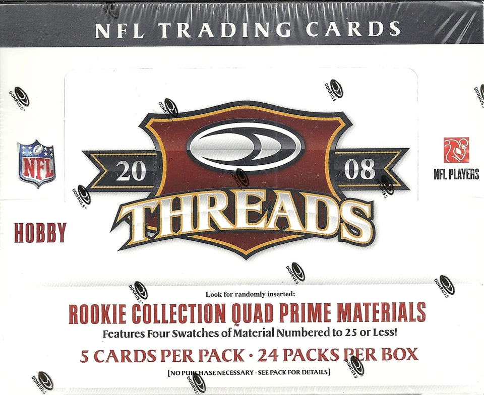 2008 DR Threads Factory Sealed Hobby Box  Joe Flacco  Matt Ryan AUTO RC's ?  - Image 1 of 1