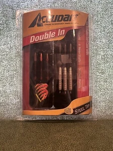 Accudart Double In Set Nickel barrels With steel tips D1011 - Picture 1 of 2