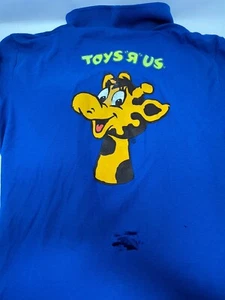 Vintage Toys R Us Employee Polo, Geoffrey The Giraffe, Large? SEE DESCRIPTION - Picture 1 of 14