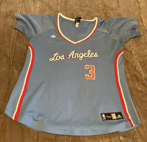CHRIS PAUL Los Angeles CLIPPERS Basketball ADIDAS Women's XL Blue Jersey NBA - Picture 1 of 4