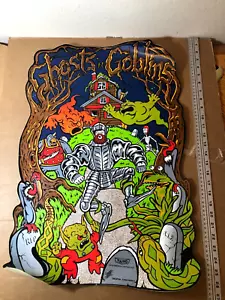 2x Calcomanías de Arte Lateral ORIGINALES Arcade Ghost N Goblins (1985) NUEVO DE LOTE ANTIGUO SIN USAR taito ¡RARAS! - Imagen 1 de 4