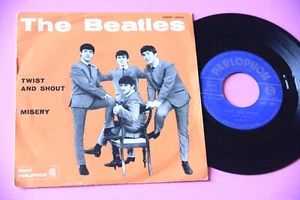 BEATLES 7" TWIST AND SHOUT ITALY 1964 BLUE LABEL !!!!!!!!!! - Picture 1 of 2