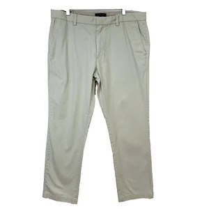Banana Republic Pants Men 36 Aiden Chino Khaki Straight Cotton  Casual Work  30" - Picture 1 of 11