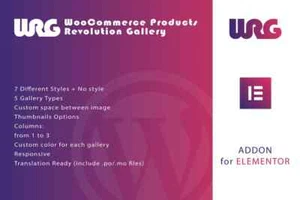 WordPress Premium Plugin WooCommerce Products Revolution Gallery - Picture 1 of 1