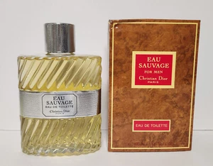 HUGE 1993 Vintage Eau Sauvage Pour Homme EDT Splash for Men by Dior ~ 13.5 fl oz - Picture 1 of 4