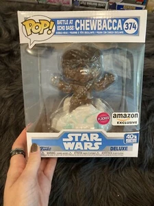 Funko POP Star Wars Deluxe Flocked Chewbacca - ¡EN MANO! - Imagen 1 de 6