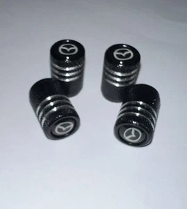 4PCS Metal Car Tire Valve Caps Valve Stem Cover Compatible Mazda - Picture 1 of 2
