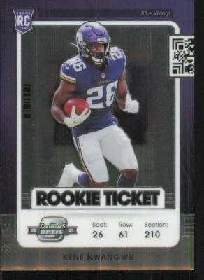 2021 Panini Contenders Optic #78 Kene Nwangwu RC - Image 1 of 2