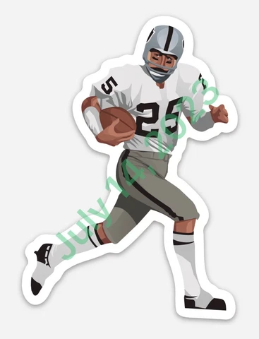 Fred Biletnikoff Las Vegas RAIDERS MAGNET formally Oakland NFL Vinyl Cover