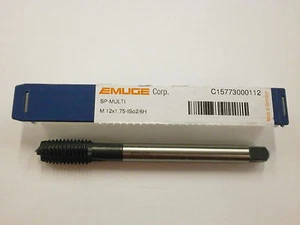 EMUGE M12 x 1.75 Spiral Point MULTI-TAP 6H High Performance Germany C15773000112 - Picture 1 of 3