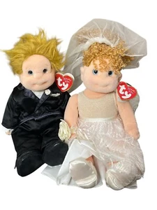 EXTREM SELTEN Chipper & Princess Hochzeit Beanie Kinder 1999-2000 mit Etikett Vintage - Bild 1 von 9