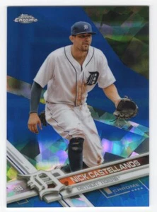 2017 Topps Chrom Saphir Edition Druckauflage 250 Nick Castellanos #515 Detroit - Bild 1 von 2