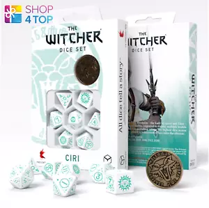 The Brujo Dado Juego Ciri the Ley of Sorpresa RPG Juego Juegos Q-Workshop Nuevo - Imagen 1 de 3