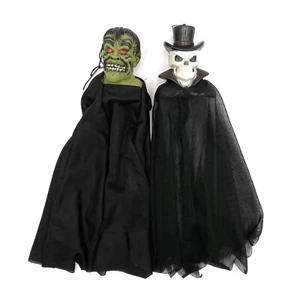 Paper Magic Group PMG Green Ghoul & Unbranded Skeleton Hanging Halloween Décor - Picture 1 of 11