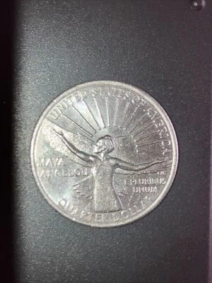 2022-D Maya Angelou Quarter Error | Drooling George, Double Earring, Birds Beak - Image 1 of 3