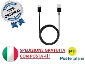 CAVO DATI ORIGINALE SAMSUNG EP-DT725BBE USB TYPE-C GALAXY TABLET S5e S6 S7 S8 - Foto 1 di 4