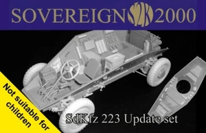 Sovereign 2000 - Juego de actualización SD KFZ 223 incluye ruedas (para Hobb 1/35th - S2KA015 - Imagen 1 de 5