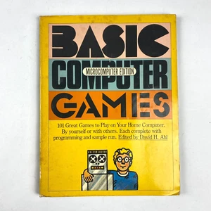 Basic Computer Games Microcomputer Edition Paperback Book 1978 by David H. Ahl - Picture 1 of 18