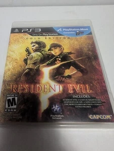Resident Evil 5 Gold Edition PlayStation 3 PS3 CIB testato - Foto 1 di 3