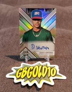 2018 Panini Elite Extra Edition Auto Dervy Ventura #196 Auto