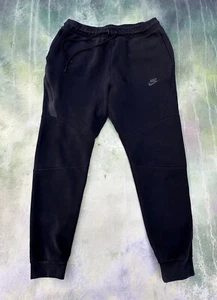 Vintage Nike Men's Black Sweatpants Size L. - Picture 1 of 7