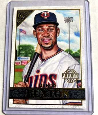 #'d/250- 2020 Topps Gallery #87- BYRON BUXTON Private Issue SP - Image 1 of 2