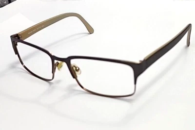 Armação de óculos retangular cinza metálico Michael Kors MK347 058 54-17 140 - Imagem 1 de 4