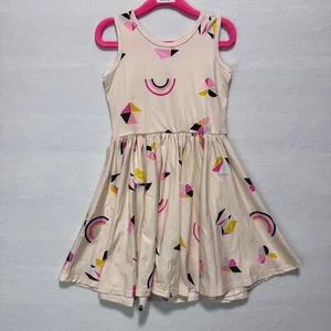 Girls Dress Size 3/4 DotDotSmile Tank Multi Color Rainbows New with Tags - Picture 1 of 6