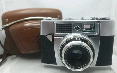 Fotokamera Agfa Optima 1a mit Ledertasche - Sammlerstück - Bild 1 von 4