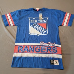 New York Rangers Hockey Tee, Mitchell & Ness, Size Small, New With Tags - Picture 1 of 10