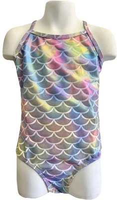 Traje de baño sirena se adapta a 5-6 traje de baño playa piscina deportes acuáticos niños niñas ropa Foto 1 de 4