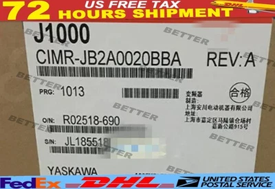 NEW CIMR-JB2A0020BBA replace for Yaskawa Driver Unit CIMR-JU-2A0020BAA - Image 1 of 4