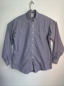 Vintage Brooks Brothers Original Polo Shirt Supima Cotton Made In USA - 16-35 - Picture 1 of 4