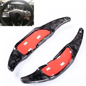 Car Steering Wheel Shifter Paddle Black For Benz AMG A45 CLA45 C63 CLS63 2015-18 - Picture 1 of 10