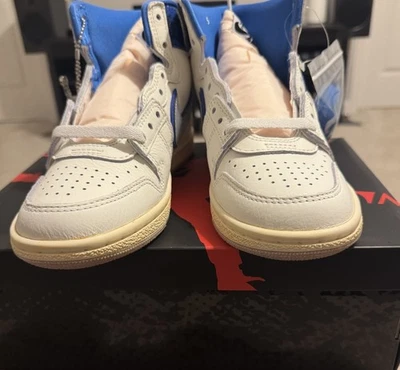 Size 5- Awake NY x Jordan Air Ship PE SP Game Royal FN8675-104 - Image 1 of 4