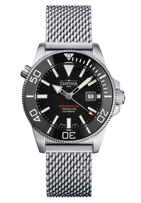 Davosa Argonautic BG 161.528.22 Herrentaucheruhr Automatic Milanaiseband Ø43m... - Bild 1 von 2