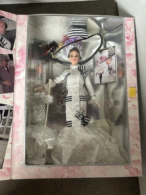 Barbie My Fair Lady Eliza Doolittle Ascot 1995 Mattel Hollywood Legends NRFB Foto 1 de 4