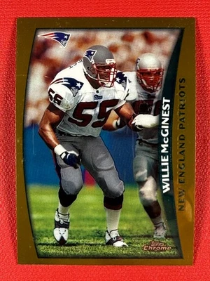 1998 Topps Chrome - Willie McGinest #150 - Image 1 of 2
