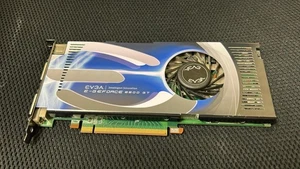 EVGA E-GeForce 8800 GT 512MB DDR3 PCI-E S-Video DVI Graphics Card 512-P3-N801-AR - Picture 1 of 5