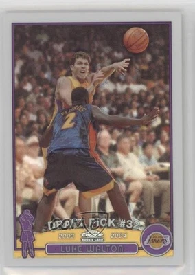 2003-04 Topps cromo refractor Luke Walton #142 novato radiocontrol Foto 1 de 2