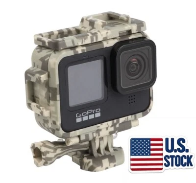 REFLEX Camouflage Protective Frame Case for GoPro Hero 13–9, Shockproof Shell - Image 1 of 4