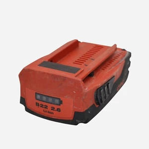 Hilti Akku B22 2.6 Ah Li-Ion 22V 2600mAh Original Akku Guter Zustand - Picture 1 of 4