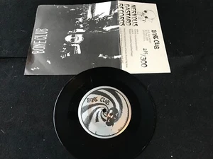 Bone Club Vinyl 7" Single Hubris/Slippin Nervous Bastards Records - Imagen 1 de 2