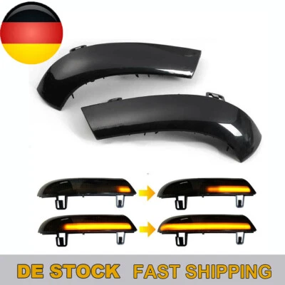 2x Led Spiegelblinker Blinkleuchte für VW Golf 5 6 Plus Passat Sharan Jetta DE# - Bild 1 von 4