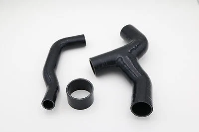 For Subaru WRX GDB VER 7-9 Y-pipe 00-06 Silicone Intercooler Turbo Hose Black - Image 1 of 4